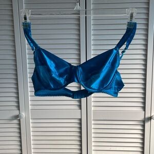 Vanity Fair Shiny Blue Bra